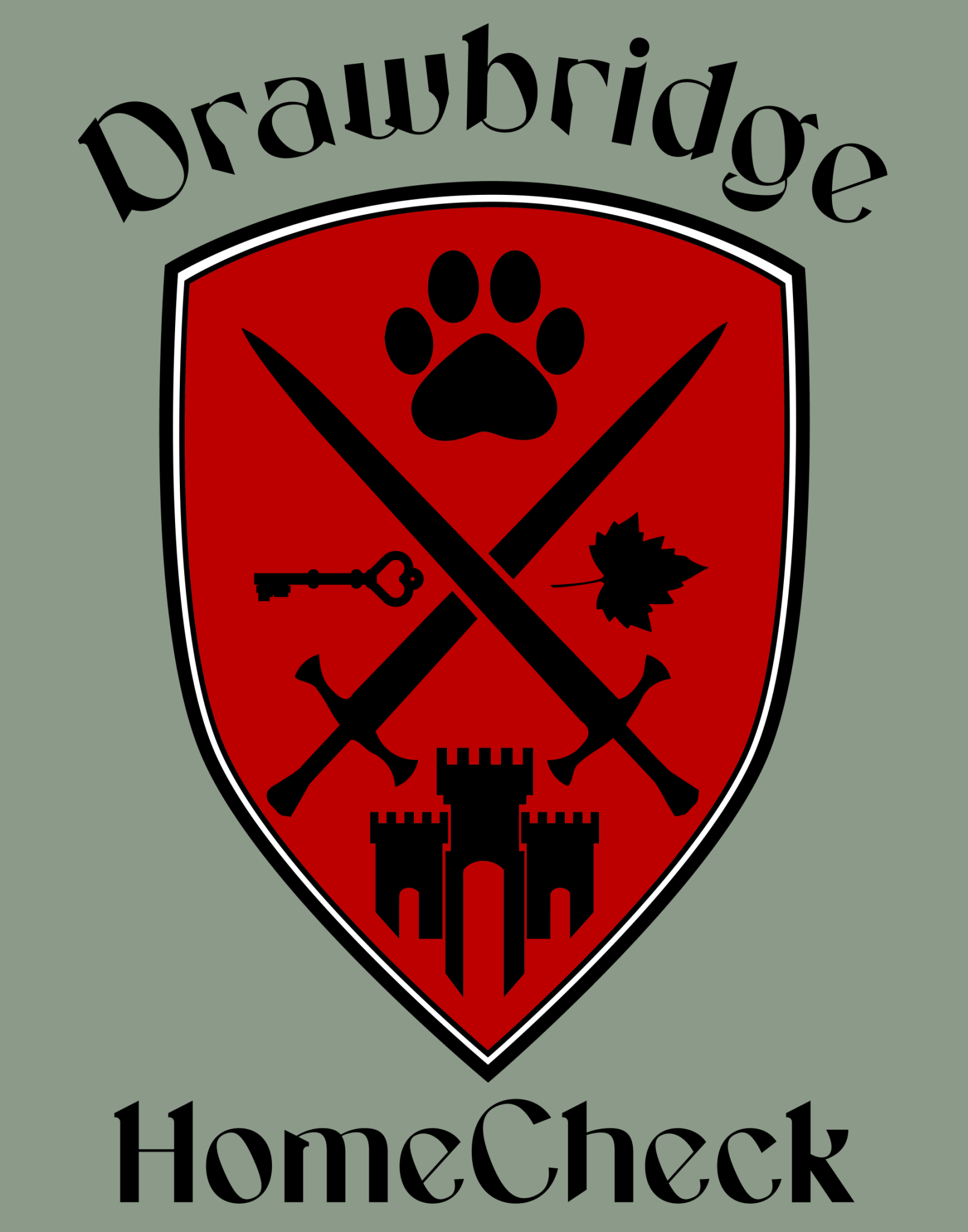 Drawbridge Home Check logo
